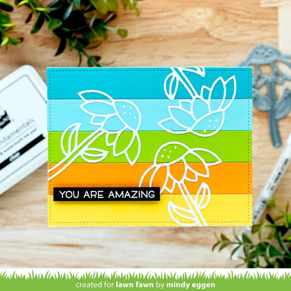 Lawn Fawn - Delightful Daisy