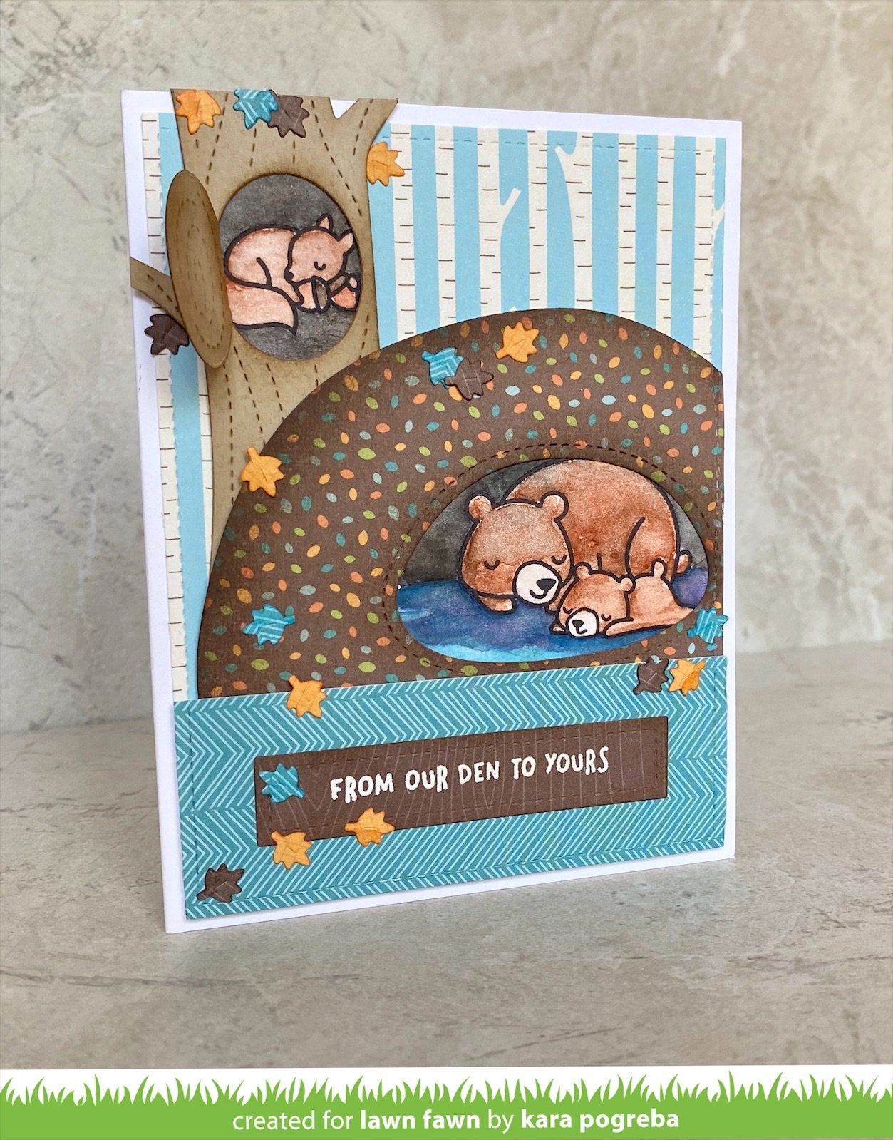 Lawn Fawn - Stitched Dens