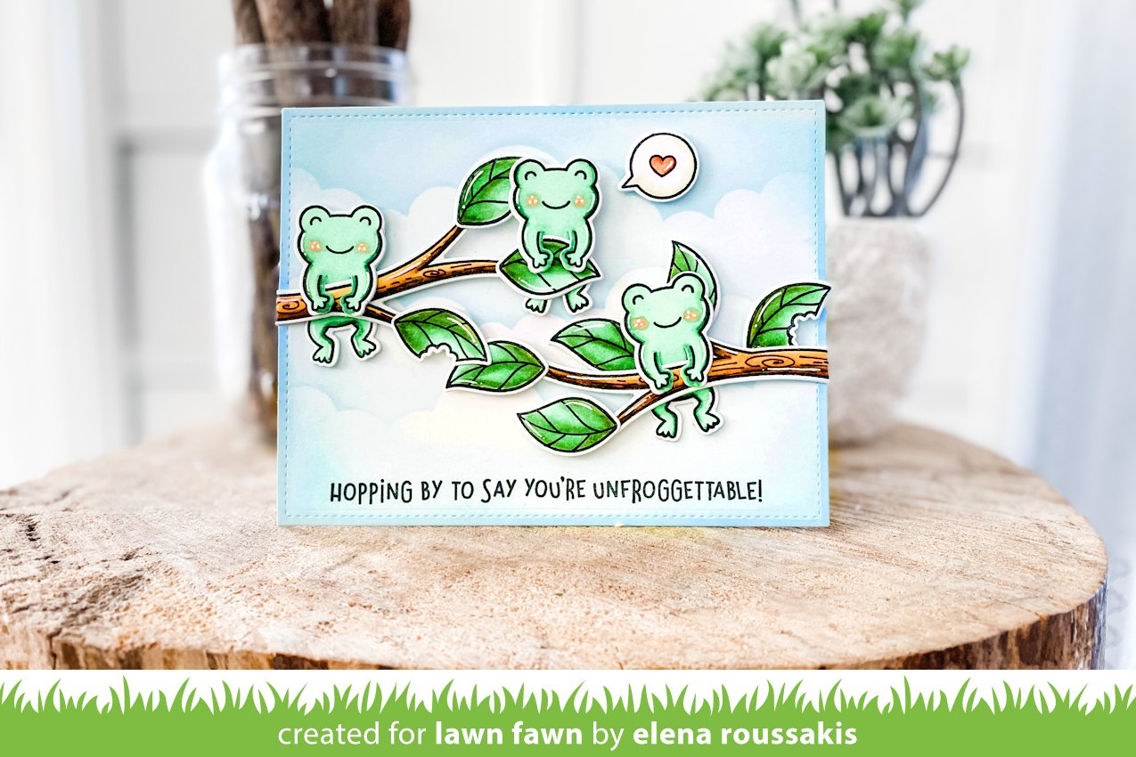 Lawn Fawn - Don't Worry, Be Hoppy