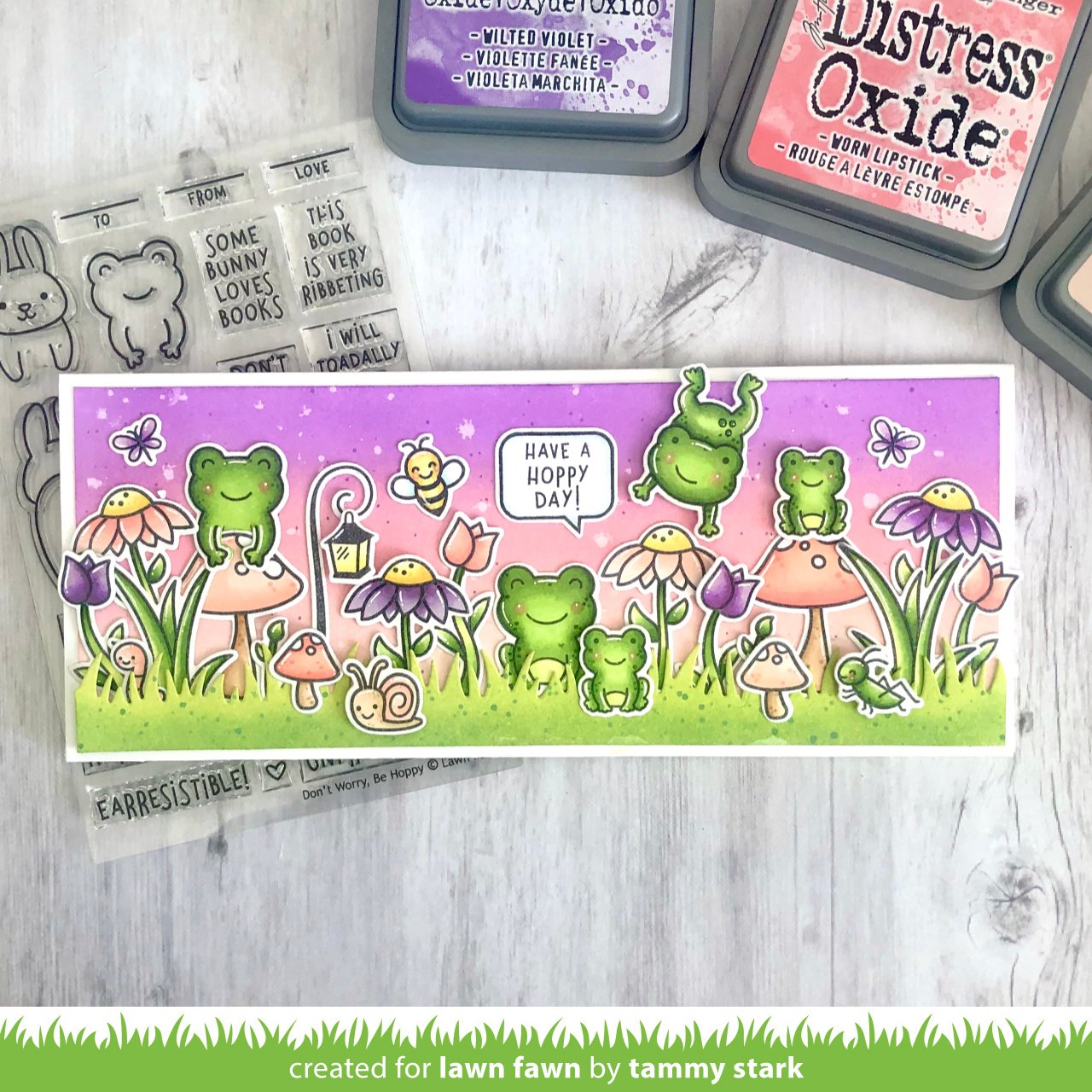 Lawn Fawn - Don't Worry, Be Hoppy