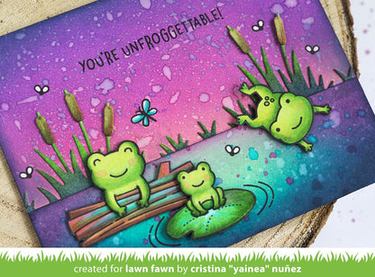 Lawn Fawn - Cattails Border