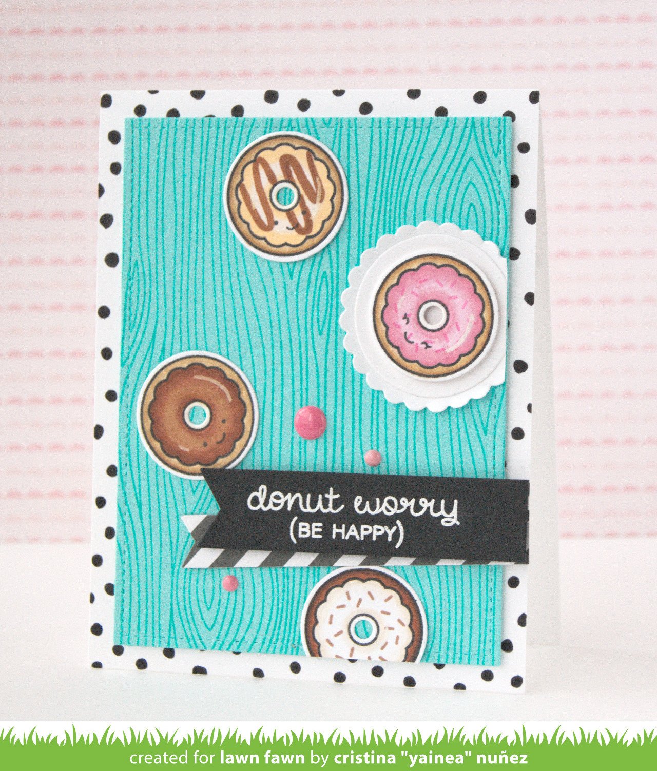 Lawn Fawn - Donut Worry