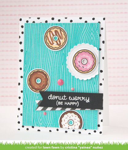Lawn Fawn - Donut Worry