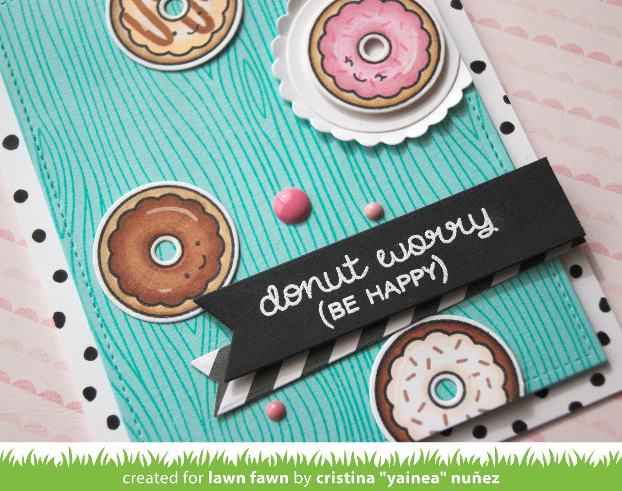 Lawn Fawn - Donut Worry