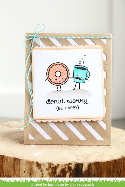 Lawn Fawn - Donut Worry