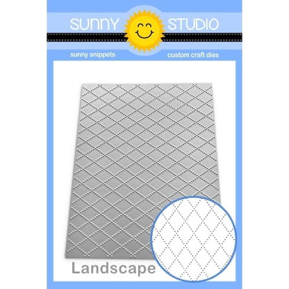 Sunny Studio - Dotted Diamond Landscape Die