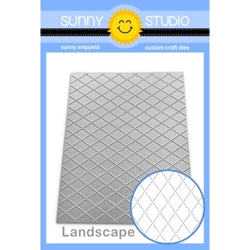 Sunny Studio - Dotted Diamond Landscape Die