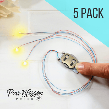Pear Blossom Press - EZ-Light 3 lights (5pcs)