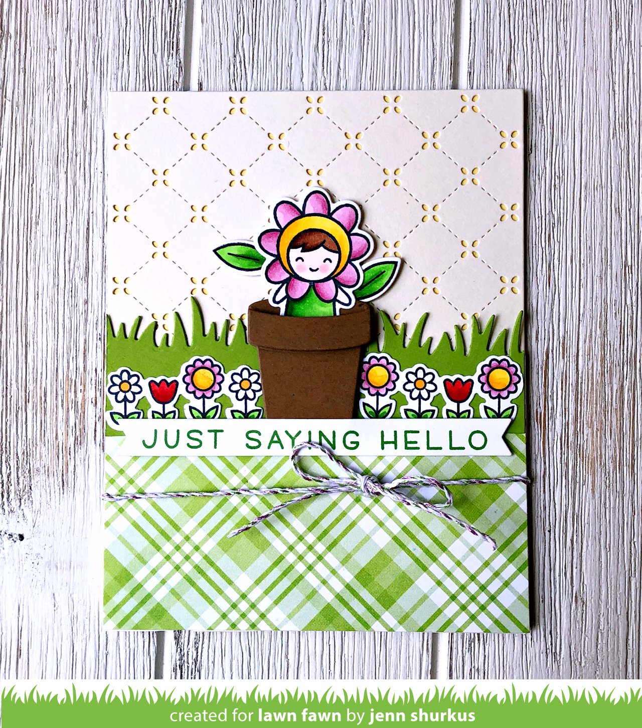 Lawn Fawn - Quilted Backdrop