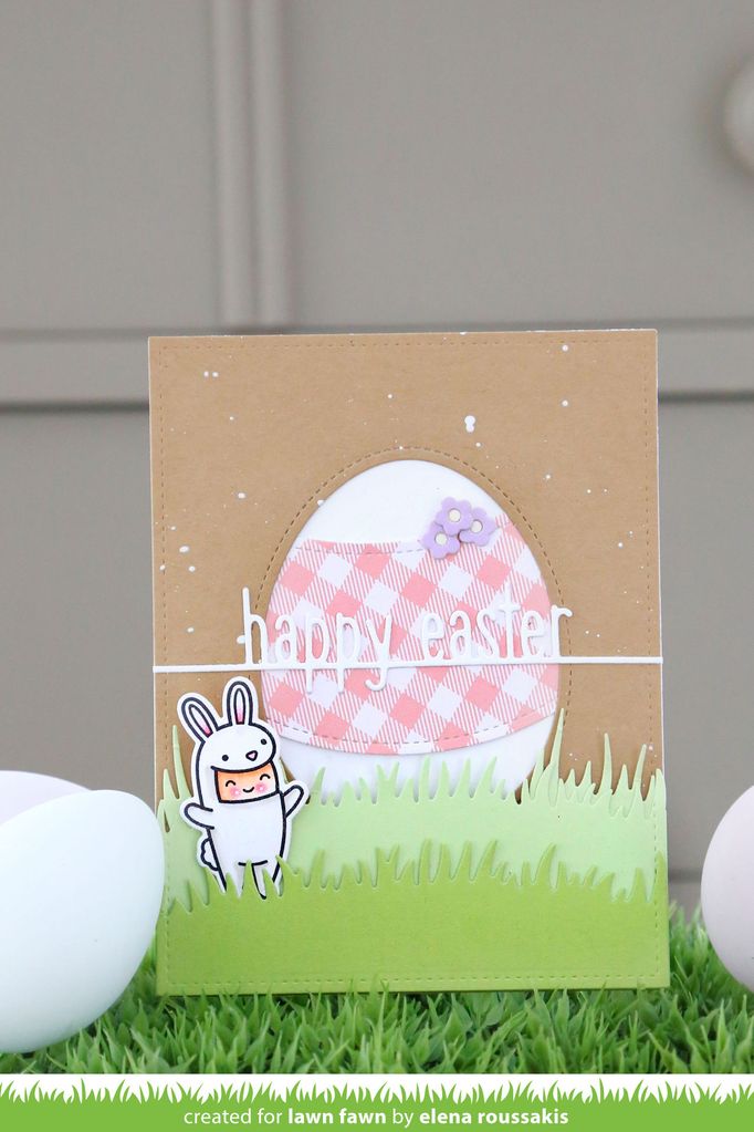 Lawn Fawn - Happy Easter Line Border