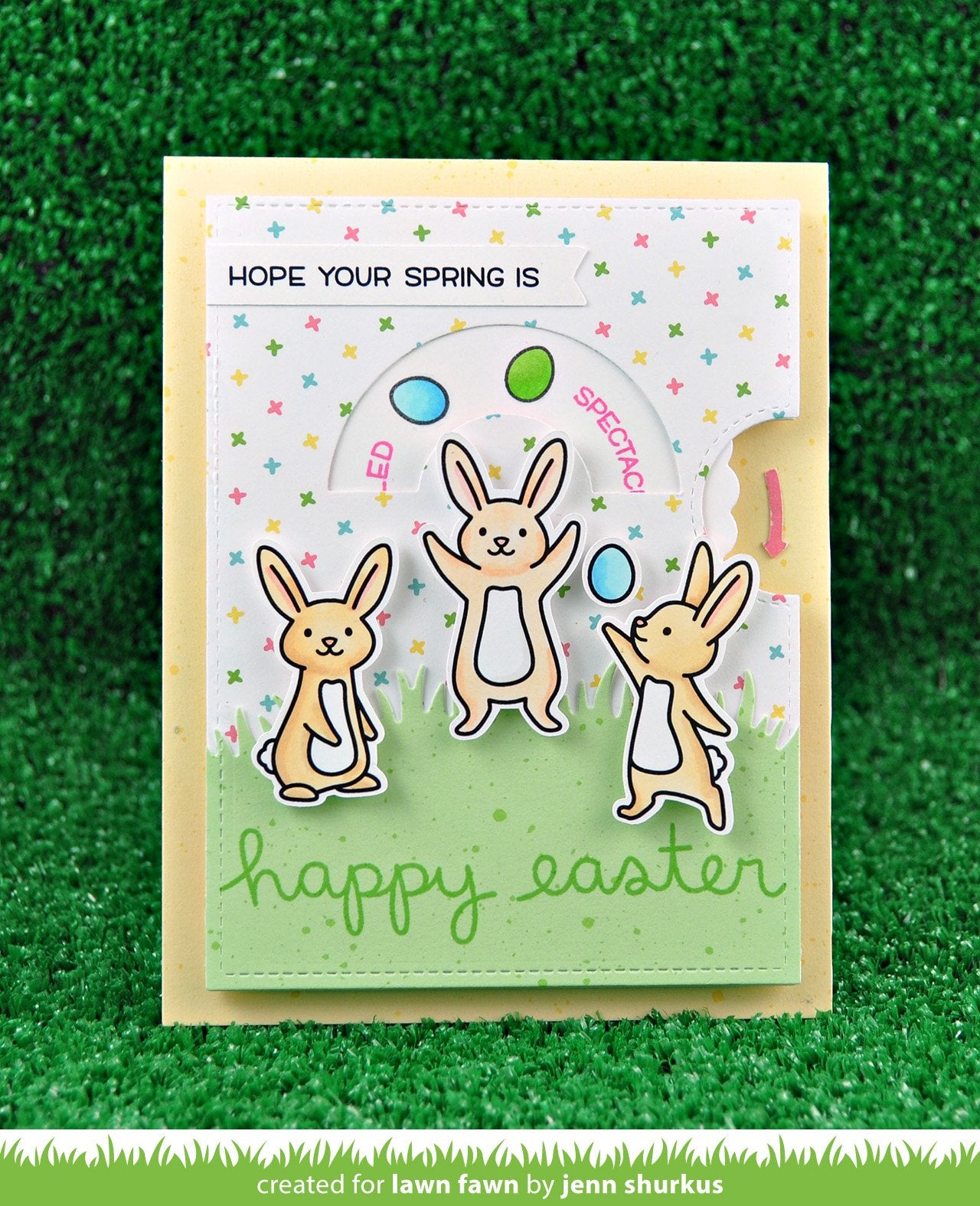 Lawn Fawn - Reveal Wheel Semicircle Add-On