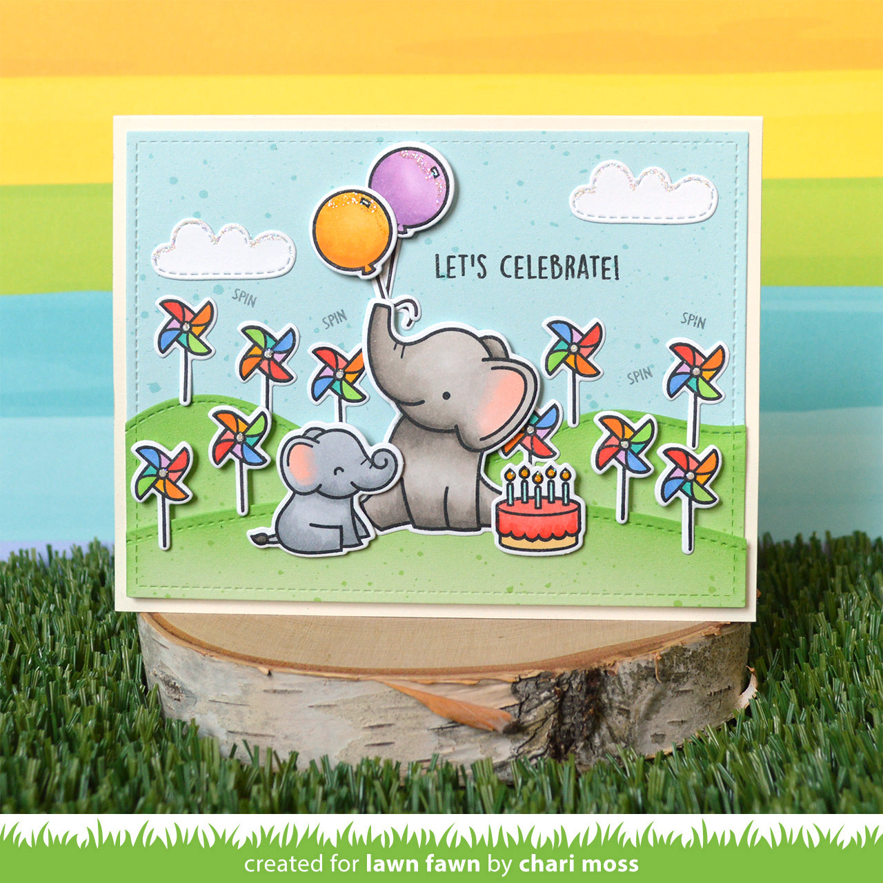 Lawn Fawn - Elephant Parade Add-On