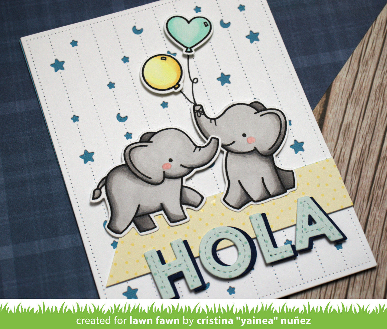 Lawn Fawn - Elephant Parade Add-On