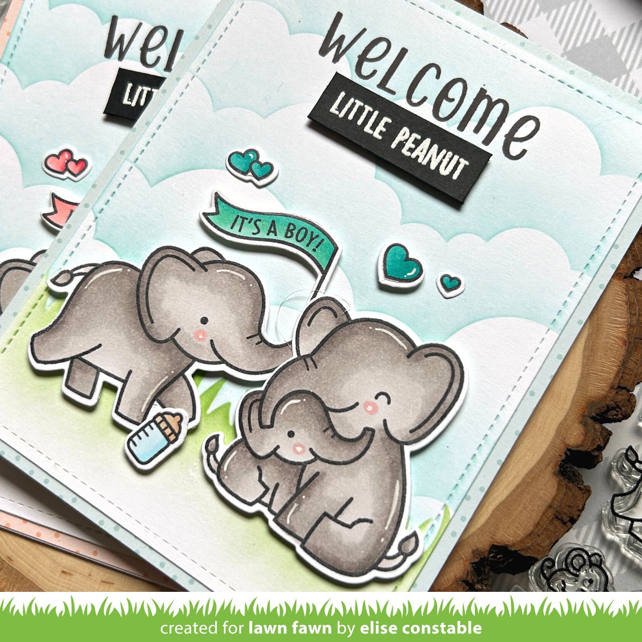Lawn Fawn - Elephant Parade