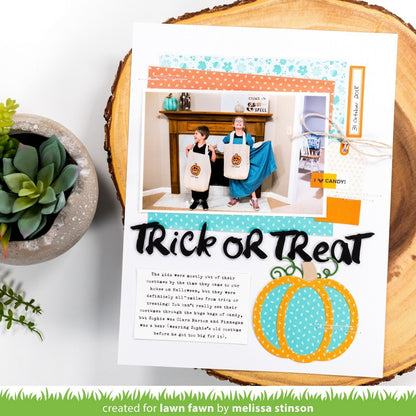 Lawn Fawn - Stitched Pumpkin Frame