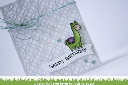 Lawn Fawn - Fancy Lattice Backdrop