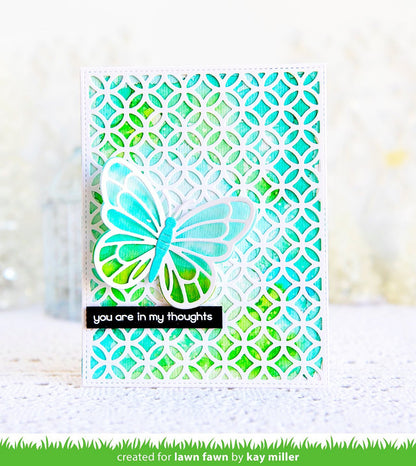 Lawn Fawn - Fancy Lattice Backdrop