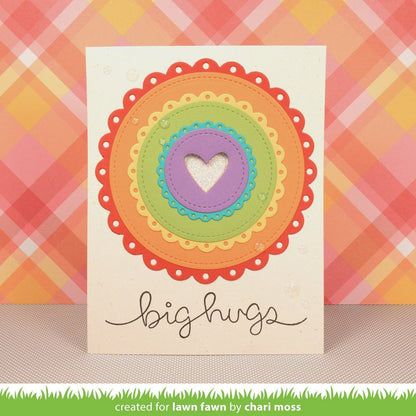 Lawn Fawn - Fancy Scalloped Circle Stackables