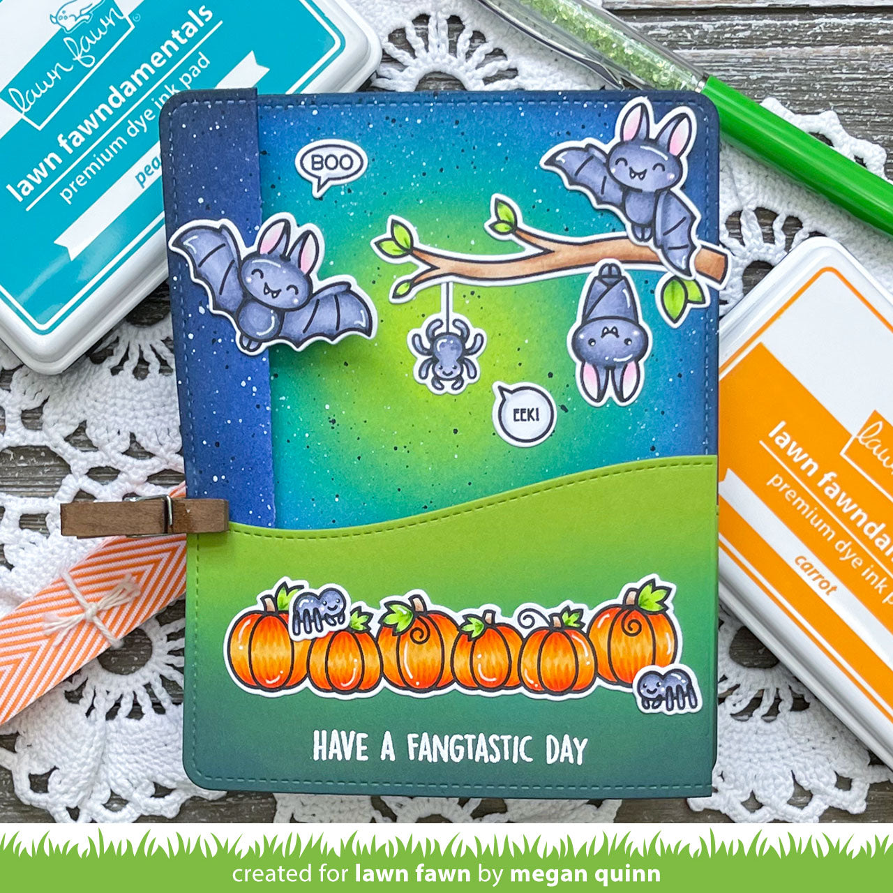 Lawn Fawn - Fangtastic Friends Add-On