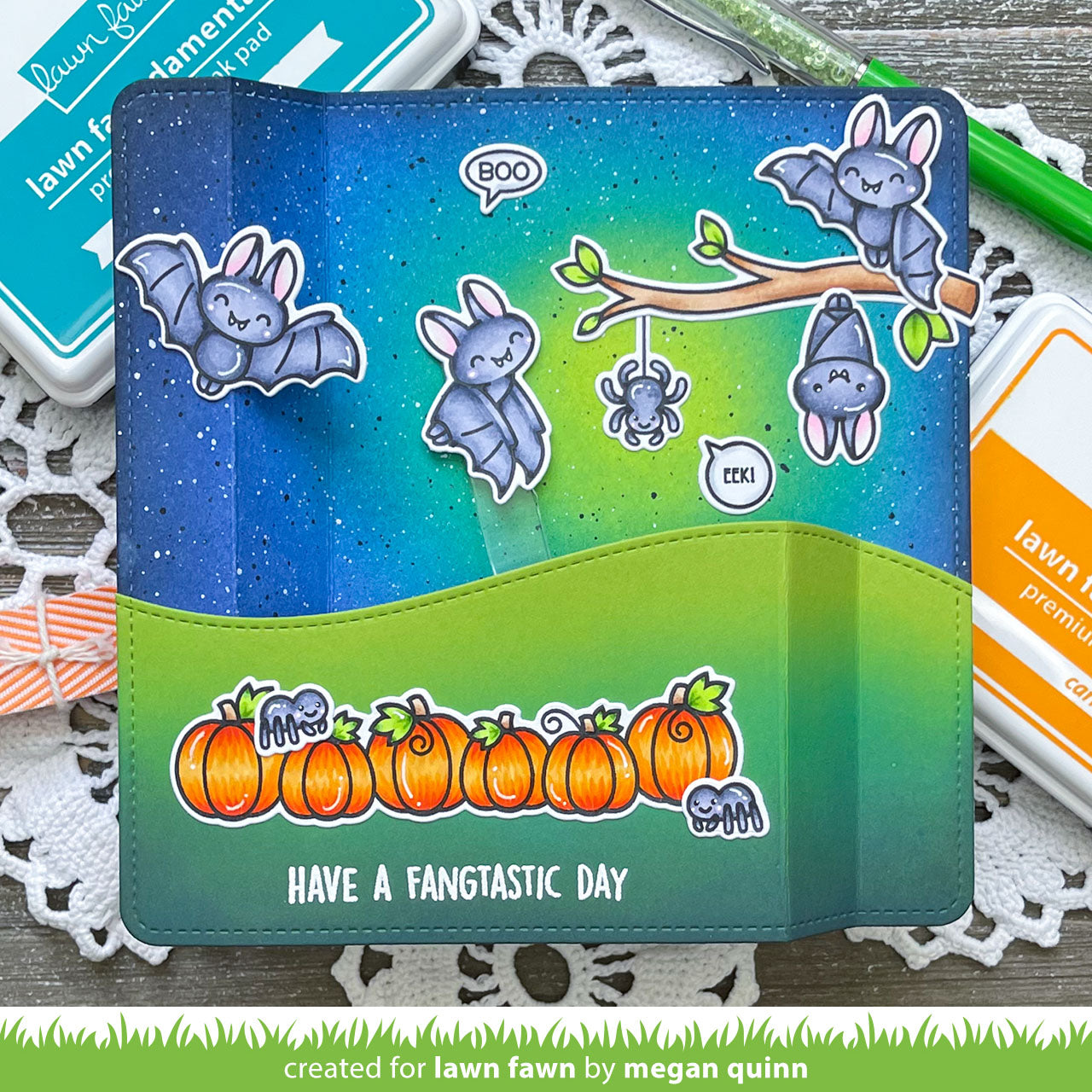 Lawn Fawn - Fangtastic Friends Add-On