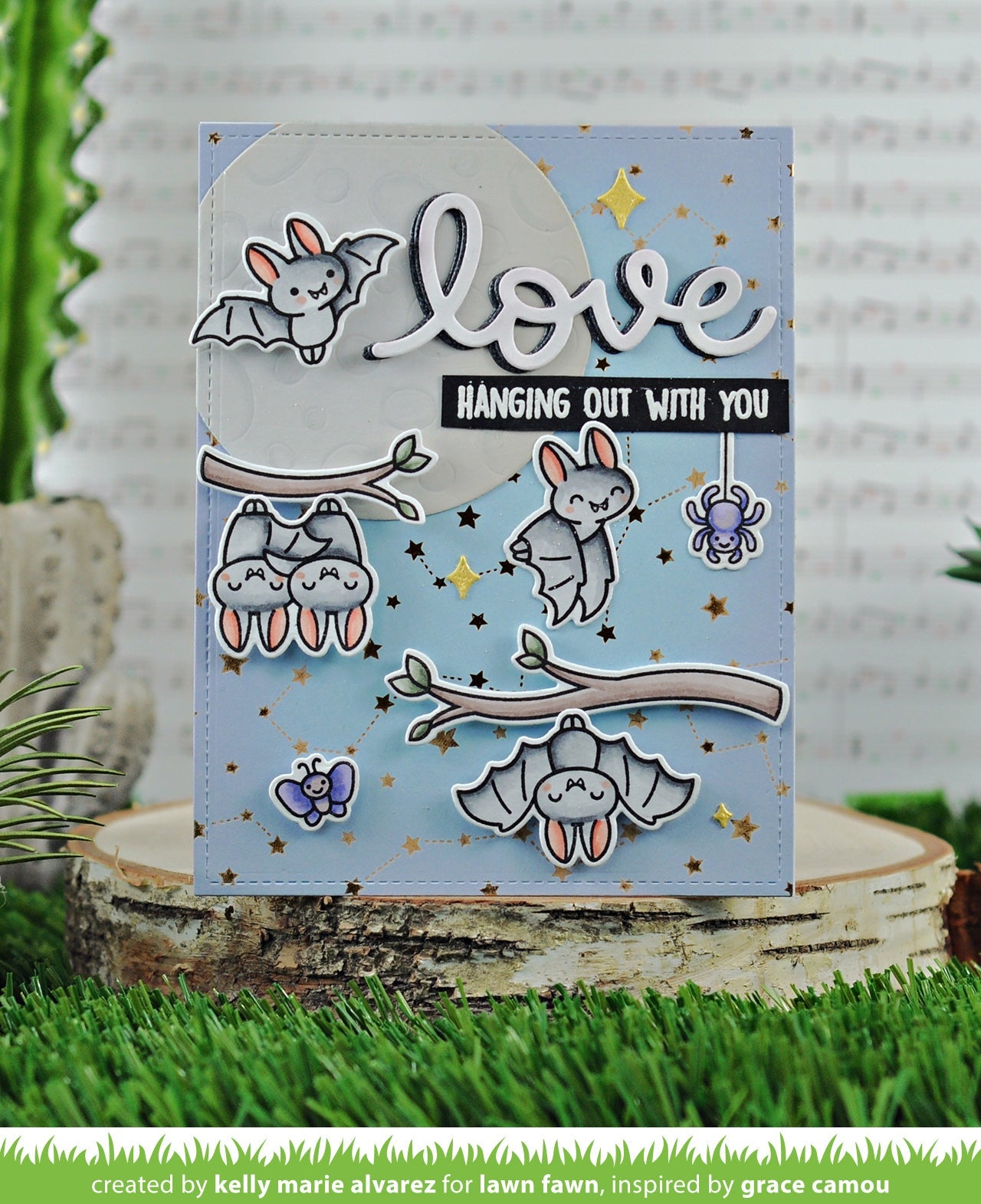 Lawn Fawn - Let It Shine Starry Skies - Petite Pack 6x6"