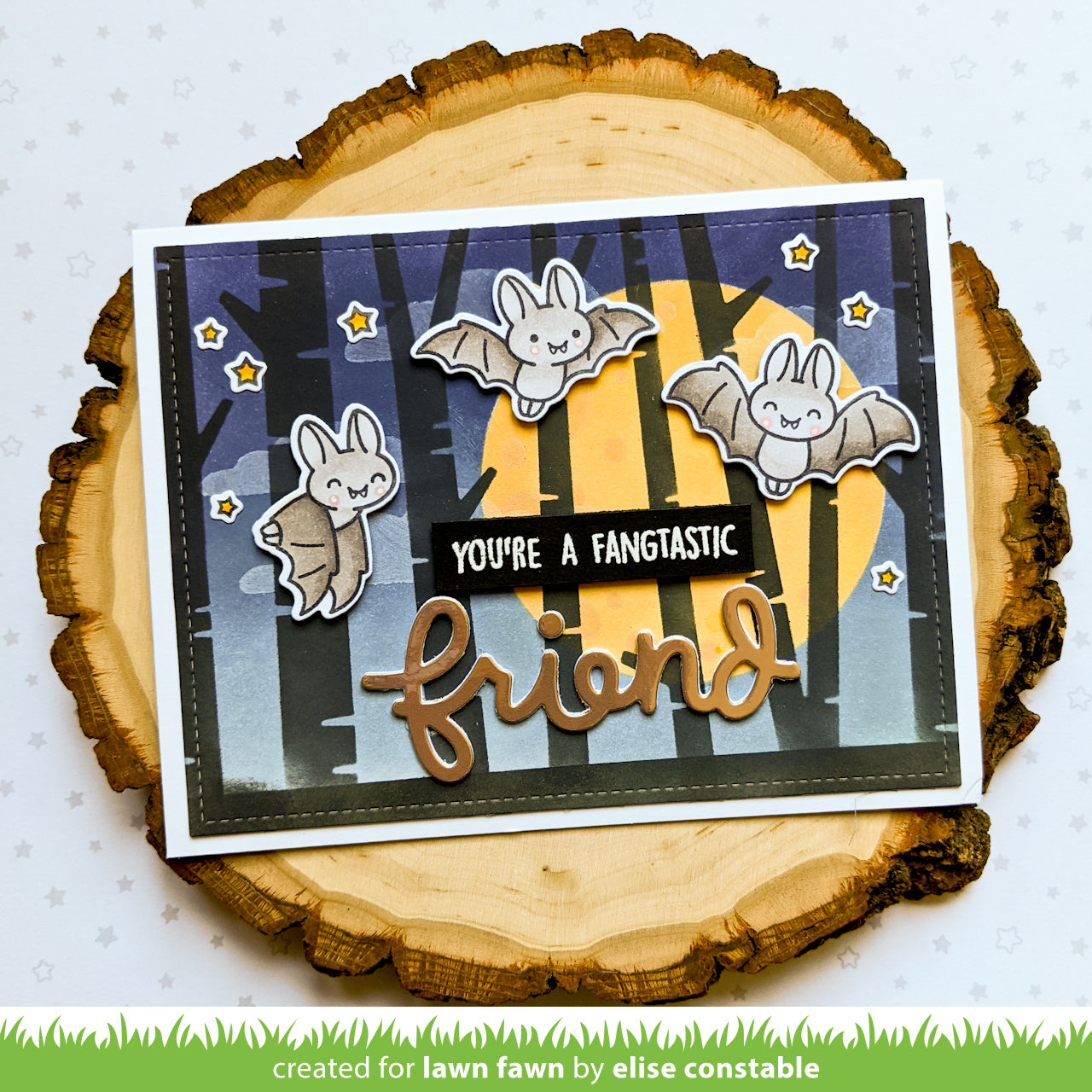 Lawn Fawn - Fangtastic Friends