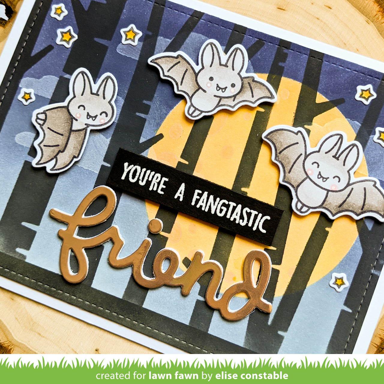 Lawn Fawn - Birch Tree Stencils (2pcs)