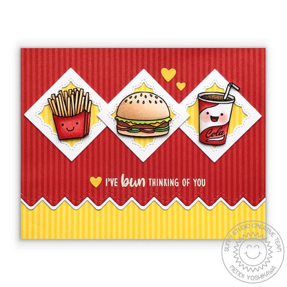 Sunny Studio - Striped Silly Paper Pad 6x6"