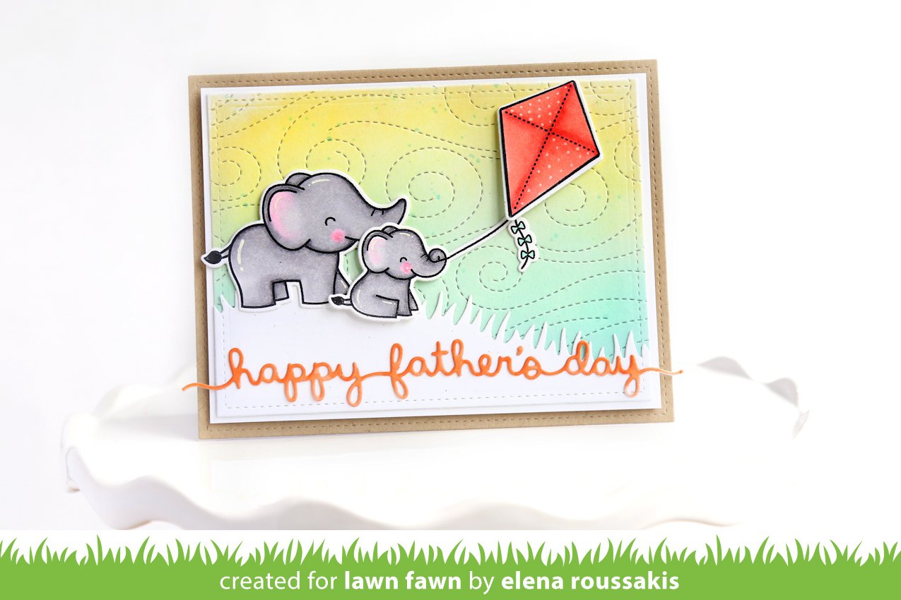 Lawn Fawn - Father's Day Border