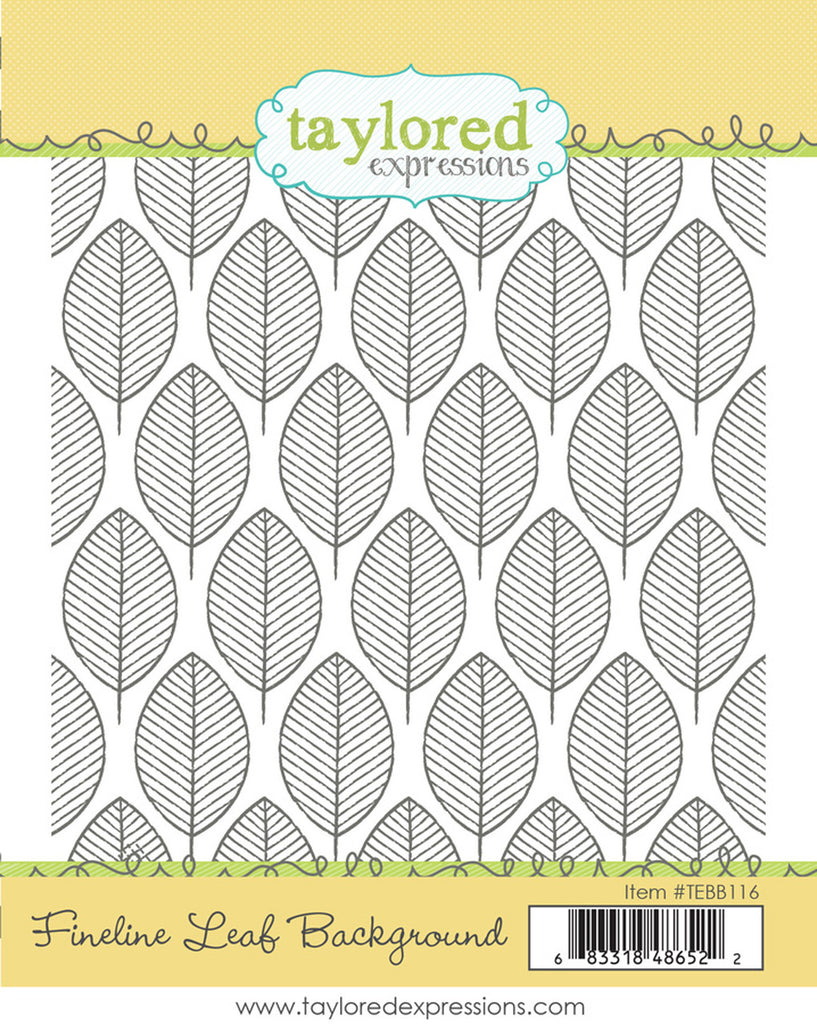 Taylored Expressions - Fineline Leaf Background