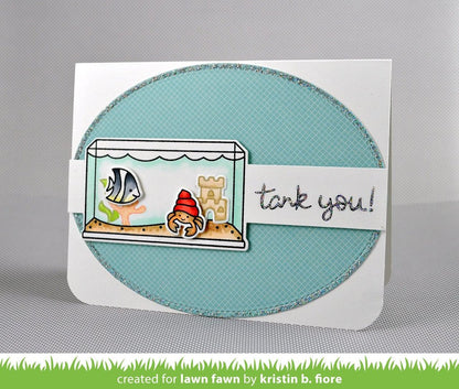 Lawn Fawn - Large Stitched Oval Stackables