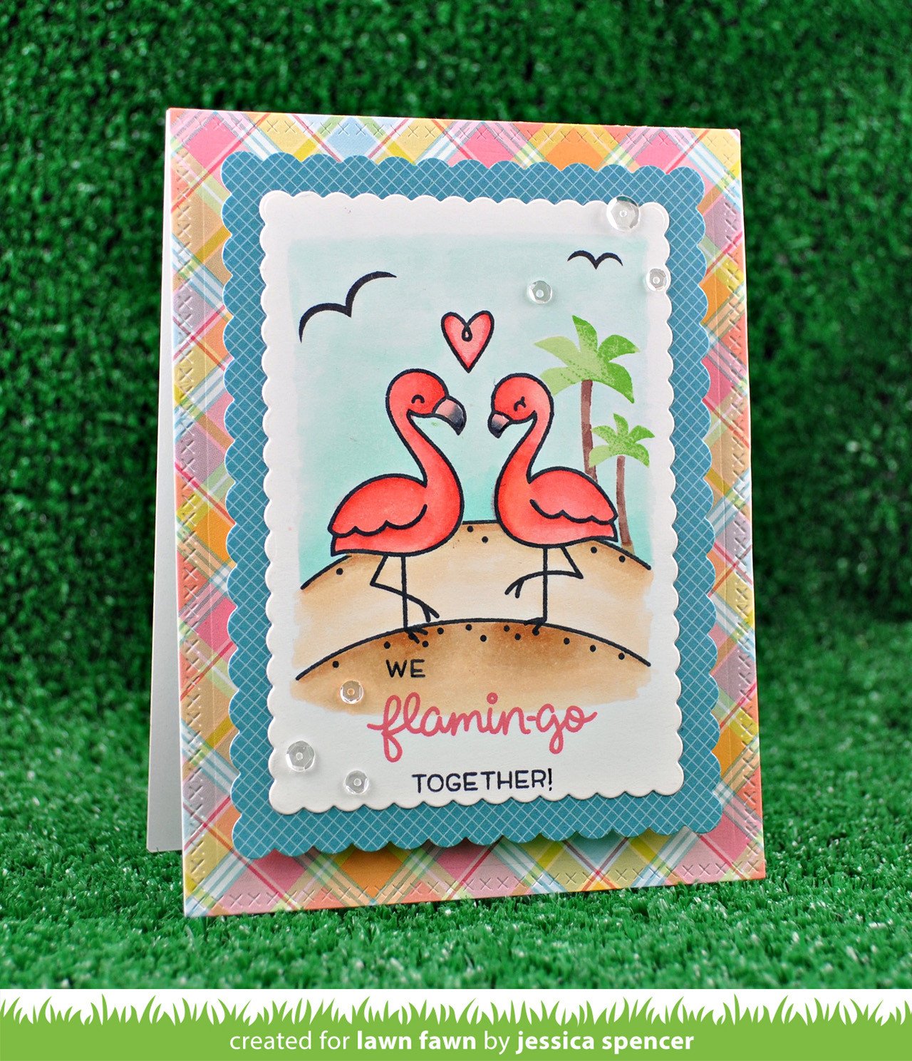 Lawn Fawn - Large Cross-Stitched Rectangle Stackables