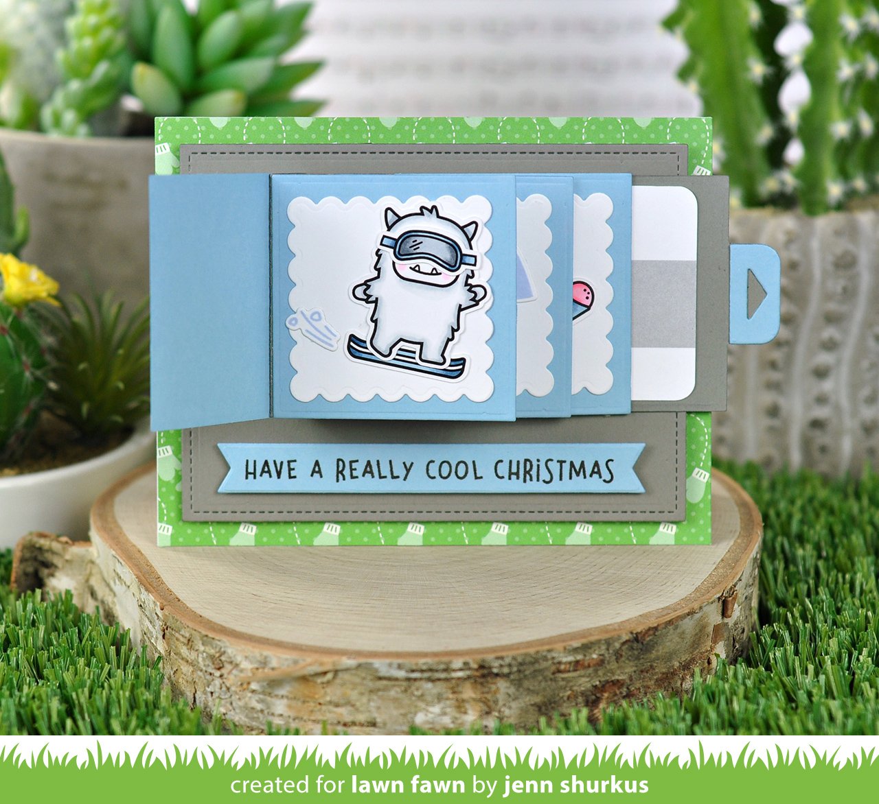 Lawn Fawn - Yeti Or Not