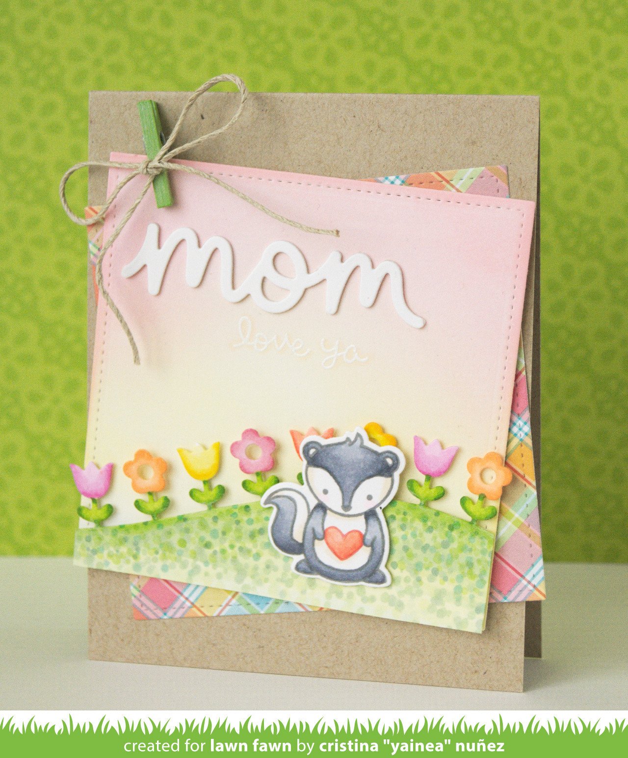 Lawn Fawn - Flower Border