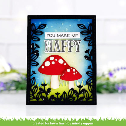 Lawn Fawn - Flower Garden Backdrop