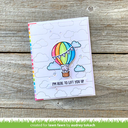 Lawn Fawn - Vertical Rainbow Stripes Washi Tape