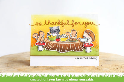 Lawn Fawn - So Thankful Border