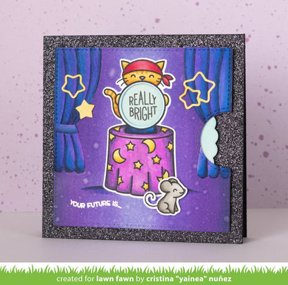 Lawn Fawn - Fortune Teller Tabby