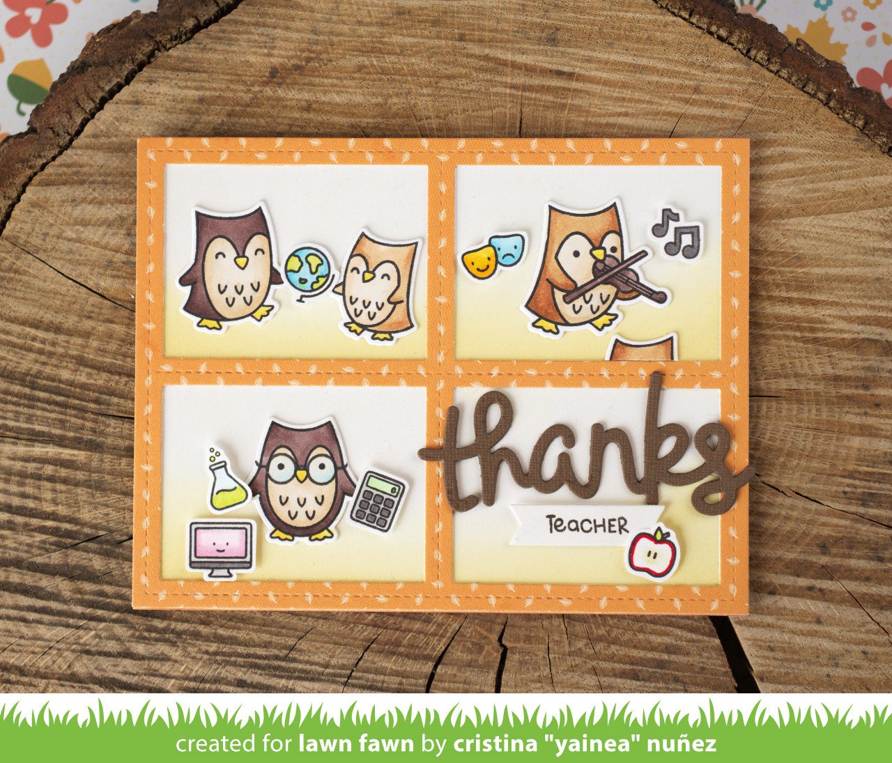 Lawn Fawn - Foursquare Backdrop: Landscape
