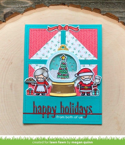 Lawn Fawn - Happy Holidays Line Border