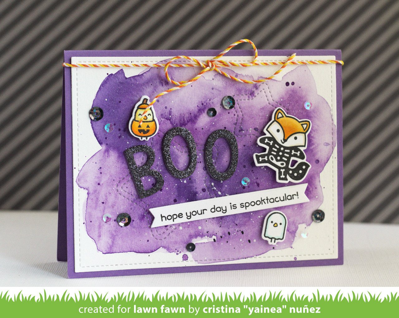 Lawn Fawn - Fox Costumes Before 'n Afters