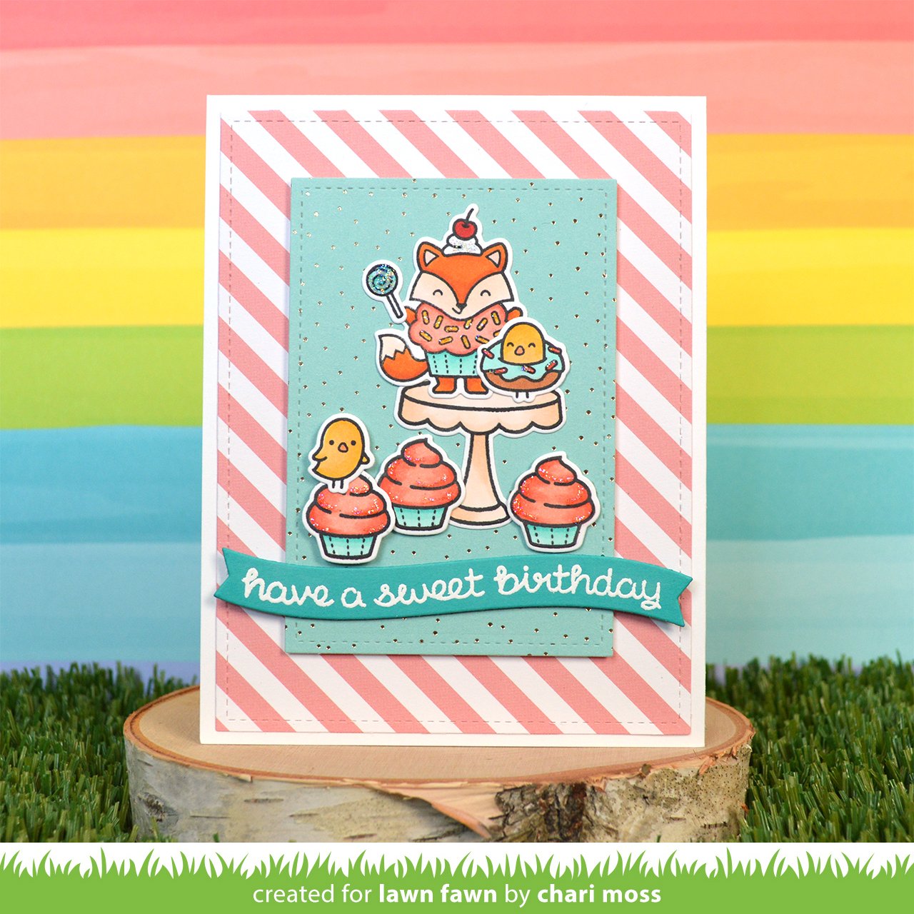 Lawn Fawn - Fox Costumes Before 'n Afters