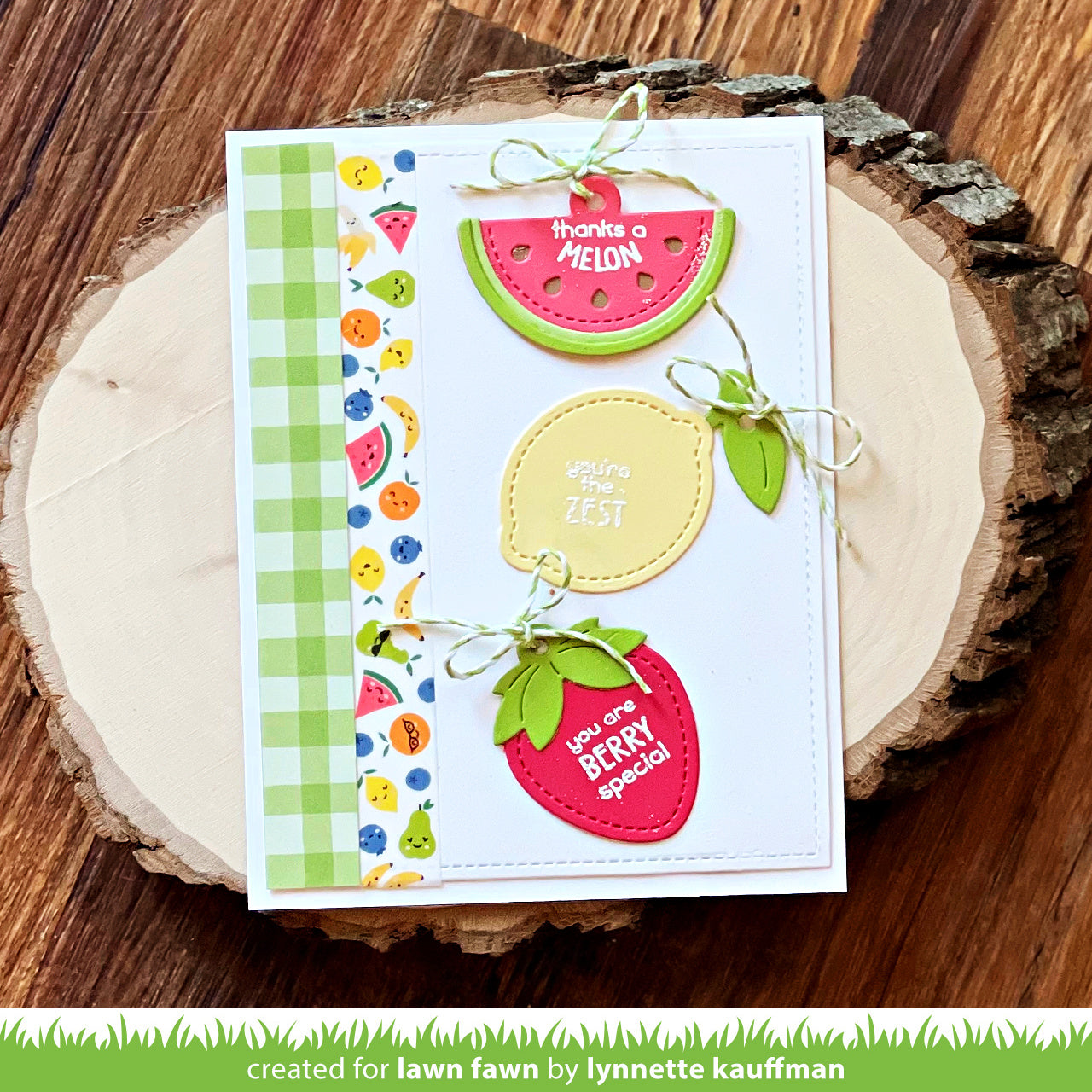Lawn Fawn - Tiny Tag Sayings: Fruit