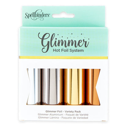 Spellbinders - Glimmer Hot Foil  Metallics Variety Pack(4 rolls)