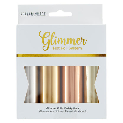 Spellbinders - Glimmer Hot Foil Satin Metallics Variety Pack (4 rolls)