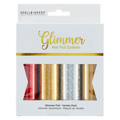 Spellbinders - Glimmer Hot Foil Christmas Sparkle Variety Pack (4 rolls)