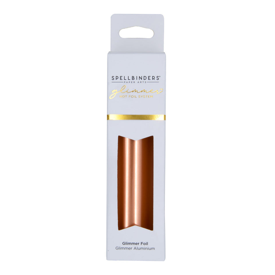 Spellbinders - Glimmer Hot Foil Roll Satin Rose Gold