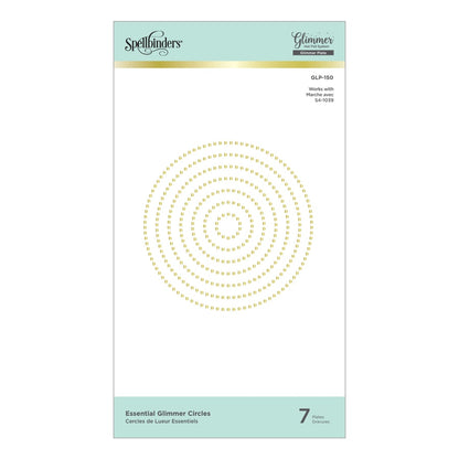 Spellbinders - Essential Glimmer Circles Hot Foil Plates