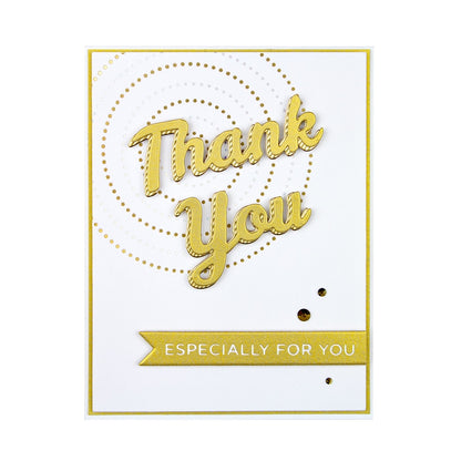 Spellbinders - Essential Glimmer Circles Hot Foil Plates
