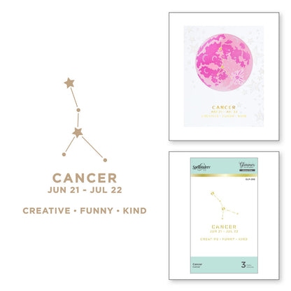 Spellbinders - Cancer Glimmer Hot Foil Plate